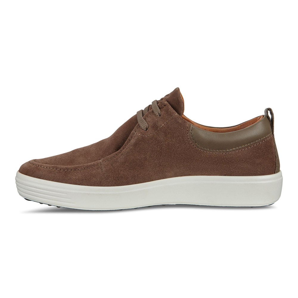 Mocasines Hombre - ECCO Soft 7 - Marrom - XKS035497